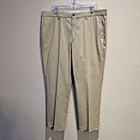 Footjoy Mens Golf Trousers 38x30‎ Tan 1857 Sueded Cotton Twill 29009 NWT - Picture 4 of 12